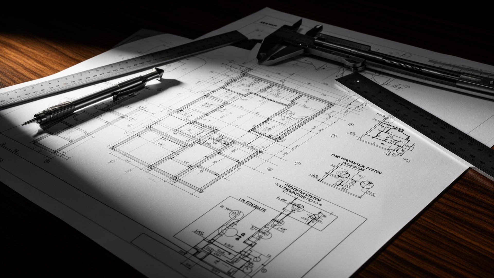 Engenheiros analisando projetos técnicos
